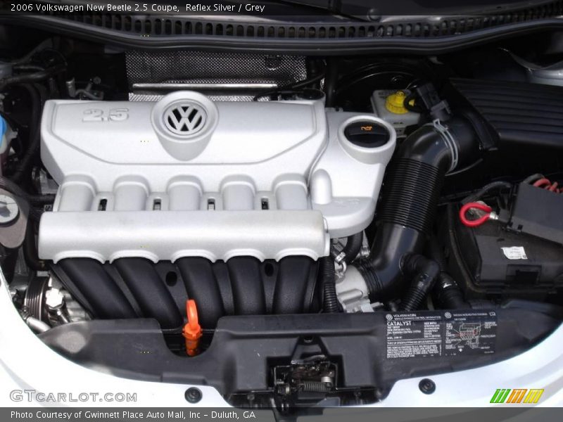 Reflex Silver / Grey 2006 Volkswagen New Beetle 2.5 Coupe