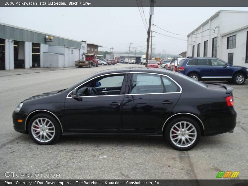 Black / Grey 2006 Volkswagen Jetta GLI Sedan
