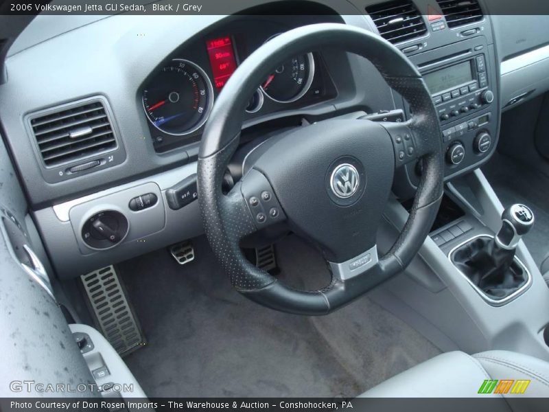 Black / Grey 2006 Volkswagen Jetta GLI Sedan