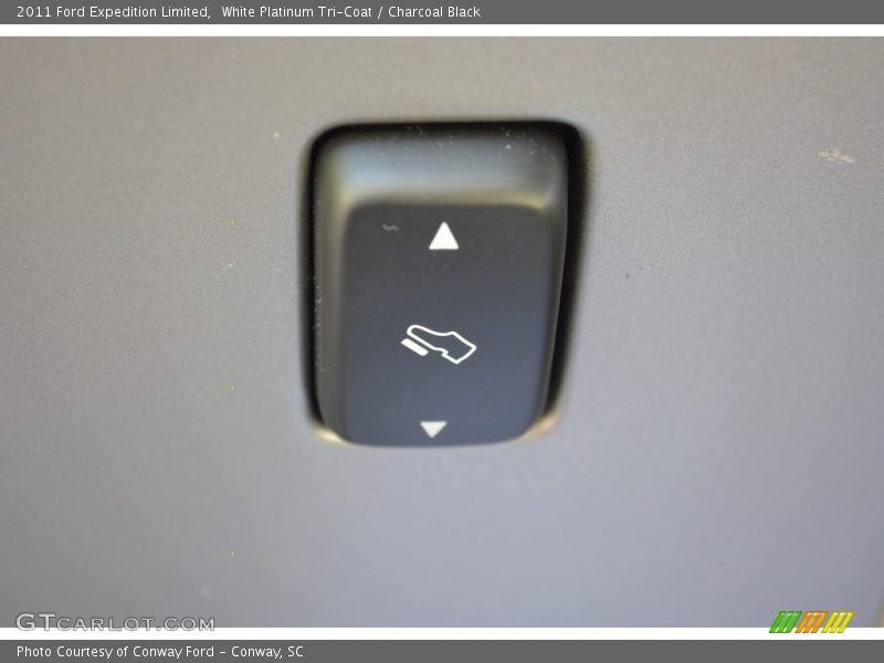 White Platinum Tri-Coat / Charcoal Black 2011 Ford Expedition Limited