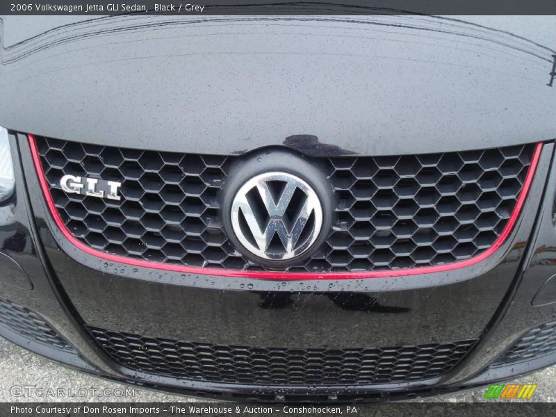 Black / Grey 2006 Volkswagen Jetta GLI Sedan