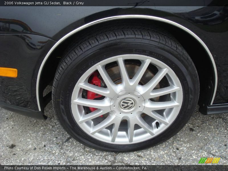 Black / Grey 2006 Volkswagen Jetta GLI Sedan