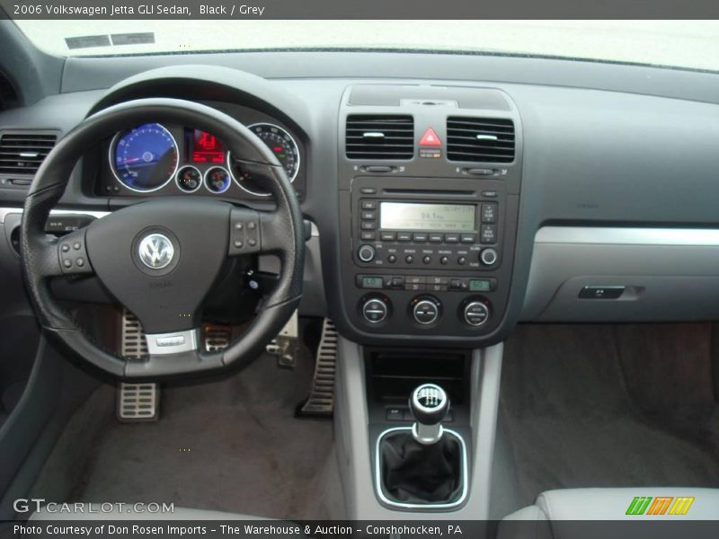 Black / Grey 2006 Volkswagen Jetta GLI Sedan