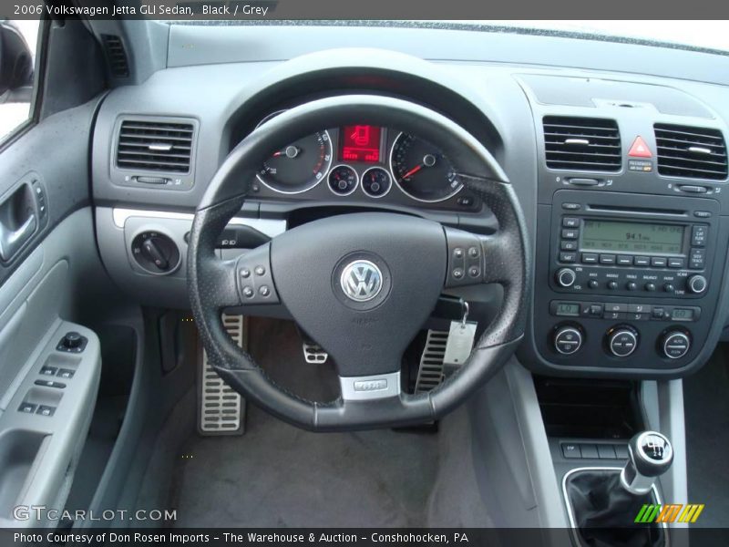 Black / Grey 2006 Volkswagen Jetta GLI Sedan