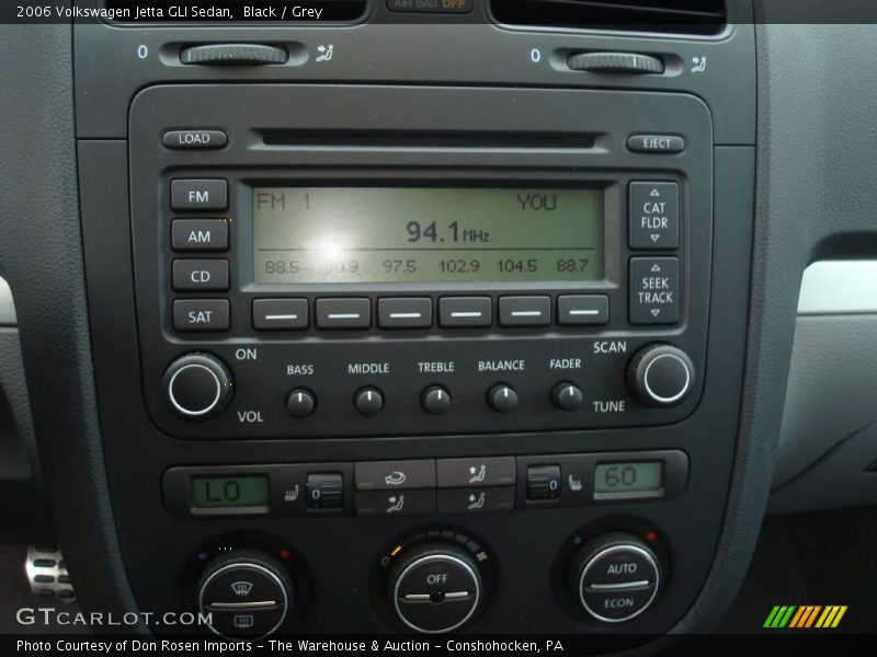 Black / Grey 2006 Volkswagen Jetta GLI Sedan