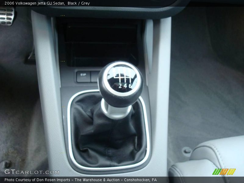 Black / Grey 2006 Volkswagen Jetta GLI Sedan