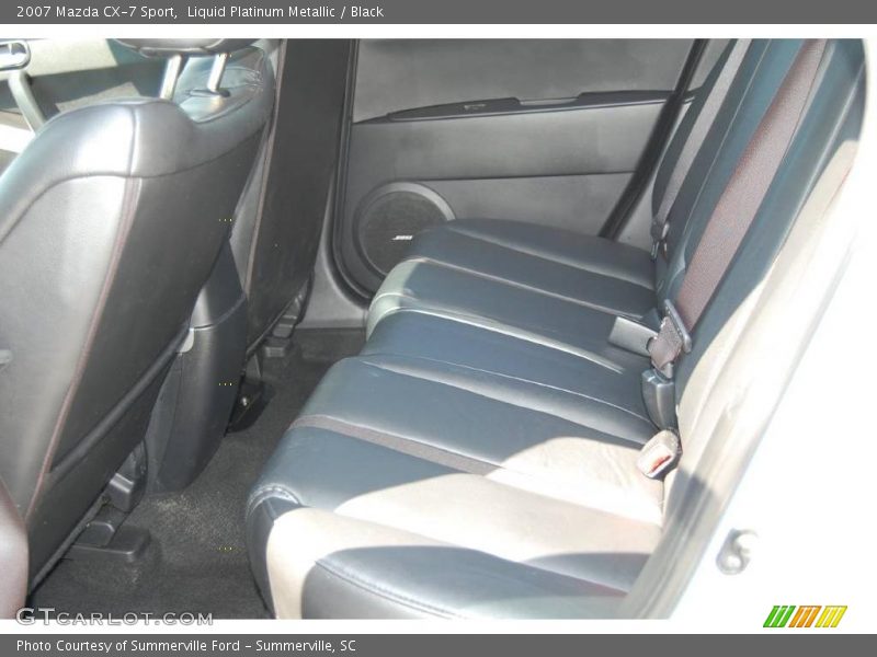 Liquid Platinum Metallic / Black 2007 Mazda CX-7 Sport