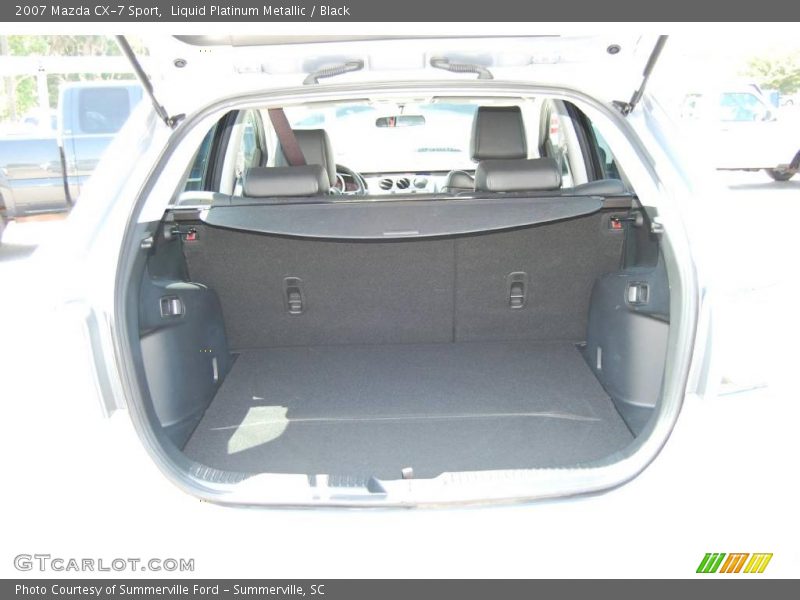 Liquid Platinum Metallic / Black 2007 Mazda CX-7 Sport