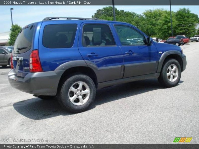 Lapis Blue Metallic / Dark Flint Gray 2005 Mazda Tribute s