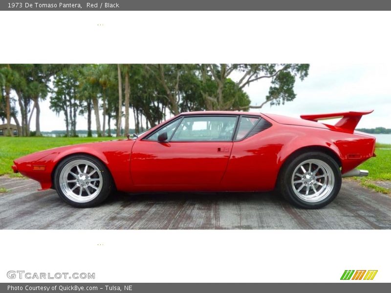 Red / Black 1973 De Tomaso Pantera