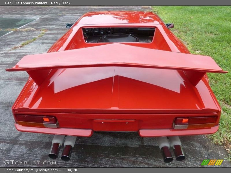Red / Black 1973 De Tomaso Pantera