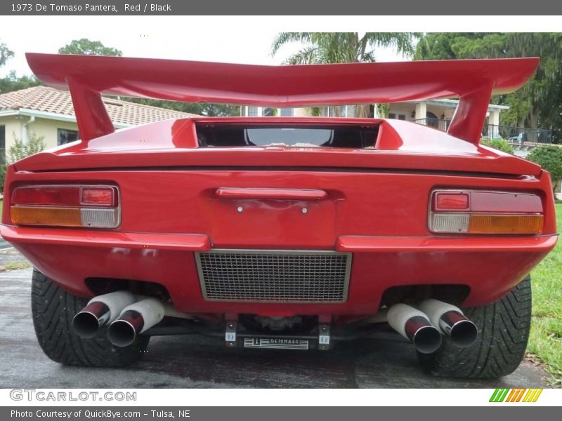 Red / Black 1973 De Tomaso Pantera