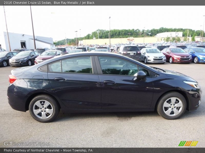 Blue Ray Metallic / Jet Black 2016 Chevrolet Cruze LS Sedan