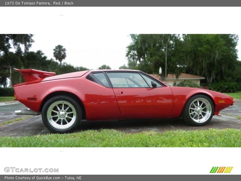 Red / Black 1973 De Tomaso Pantera
