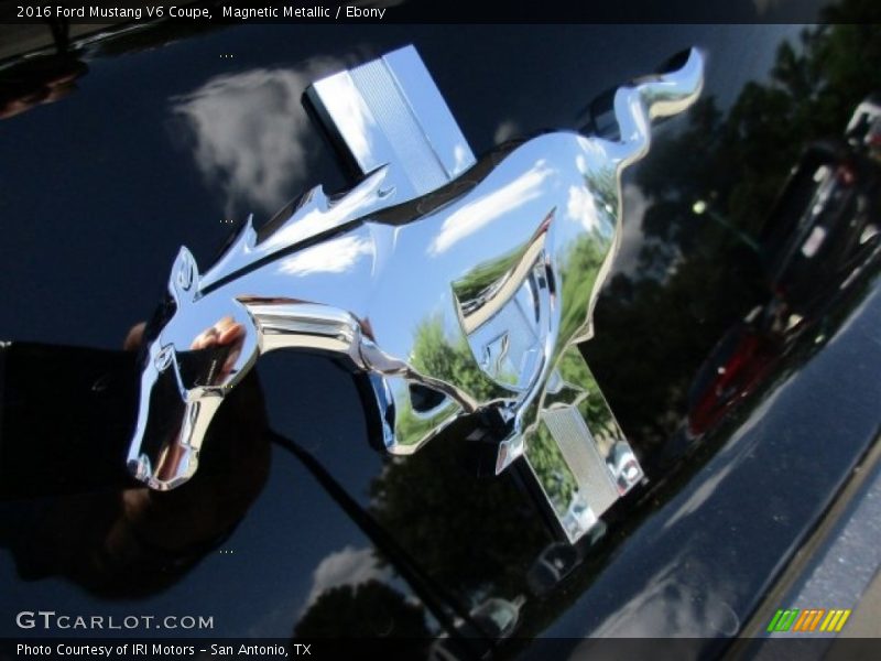 Magnetic Metallic / Ebony 2016 Ford Mustang V6 Coupe