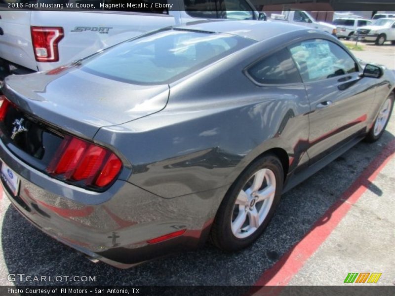 Magnetic Metallic / Ebony 2016 Ford Mustang V6 Coupe