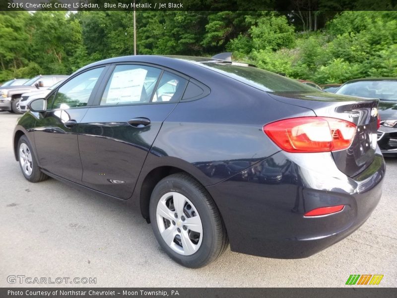 Blue Ray Metallic / Jet Black 2016 Chevrolet Cruze LS Sedan