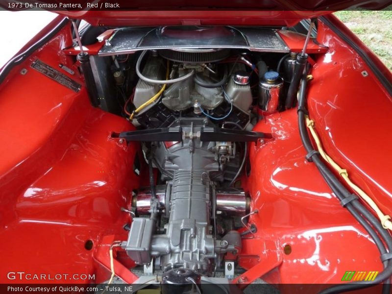 Red / Black 1973 De Tomaso Pantera