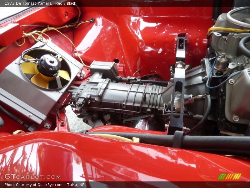 Red / Black 1973 De Tomaso Pantera