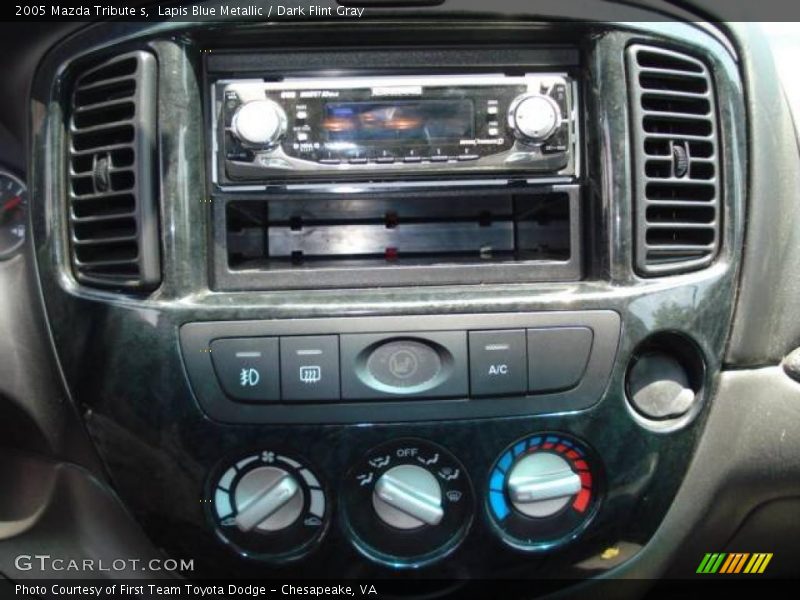 Lapis Blue Metallic / Dark Flint Gray 2005 Mazda Tribute s