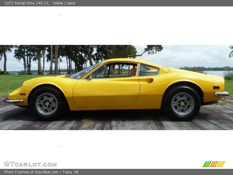  1972 Dino 246 GT Yellow