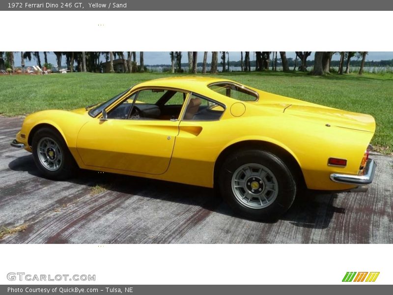  1972 Dino 246 GT Yellow