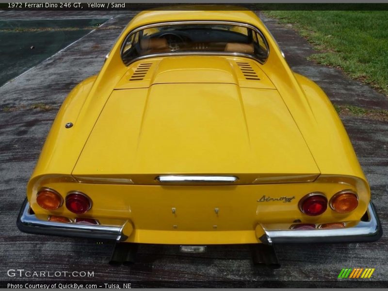 1972 Dino 246 GT Yellow