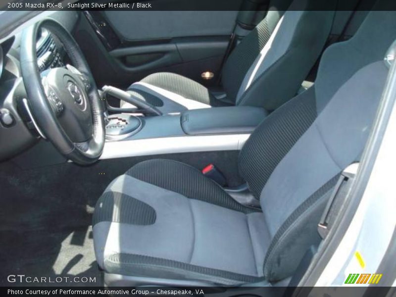 Sunlight Silver Metallic / Black 2005 Mazda RX-8