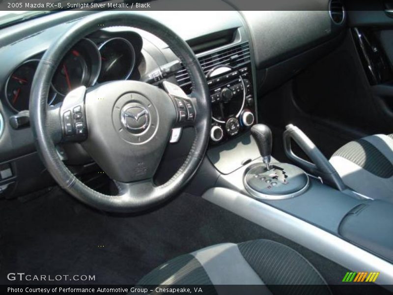 Sunlight Silver Metallic / Black 2005 Mazda RX-8
