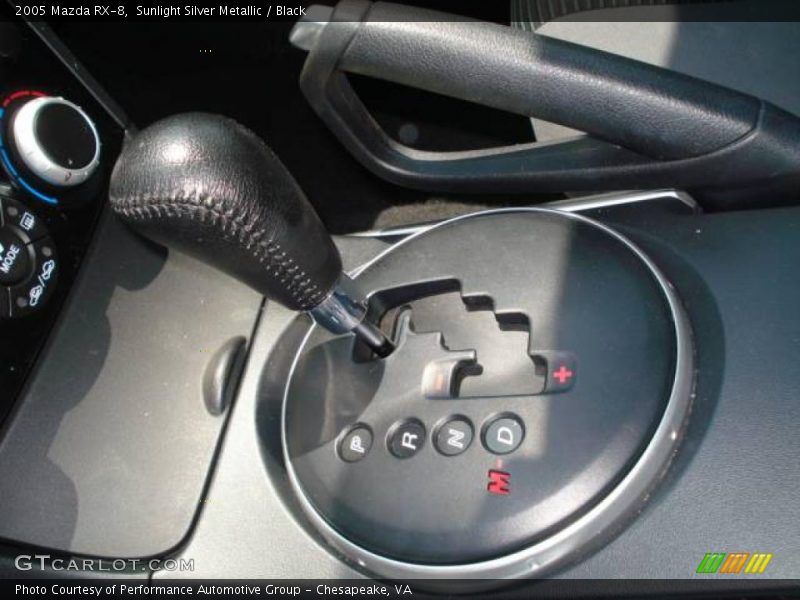 Sunlight Silver Metallic / Black 2005 Mazda RX-8