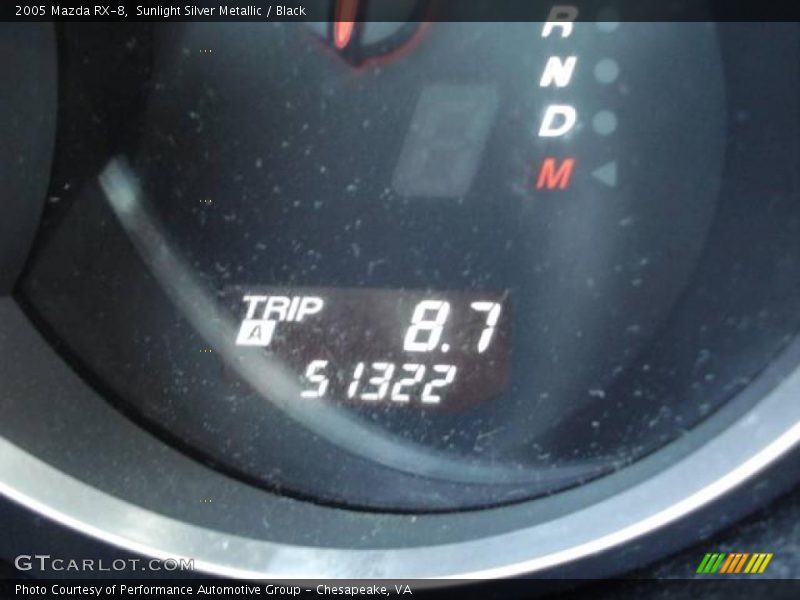 Sunlight Silver Metallic / Black 2005 Mazda RX-8