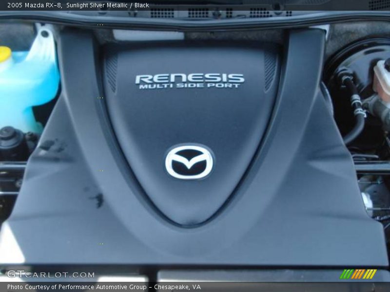 Sunlight Silver Metallic / Black 2005 Mazda RX-8