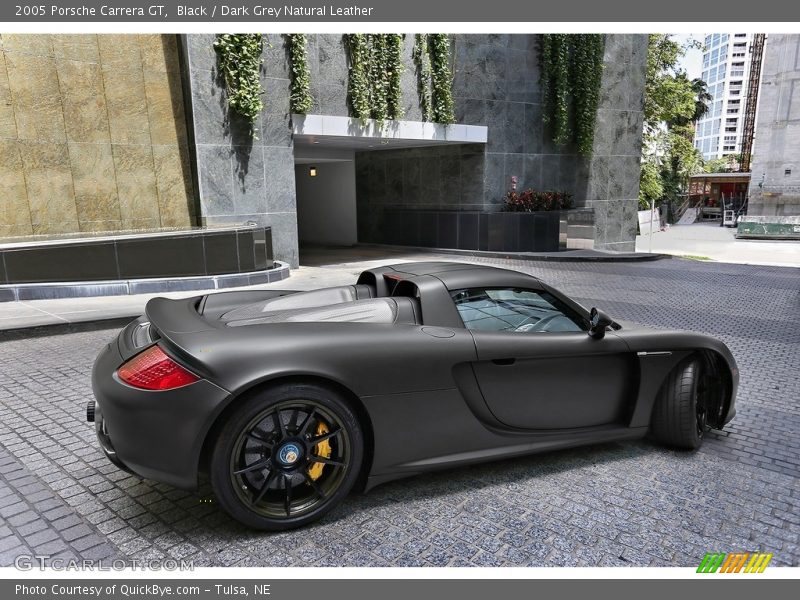 Black / Dark Grey Natural Leather 2005 Porsche Carrera GT