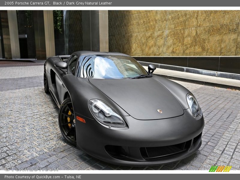 Black / Dark Grey Natural Leather 2005 Porsche Carrera GT