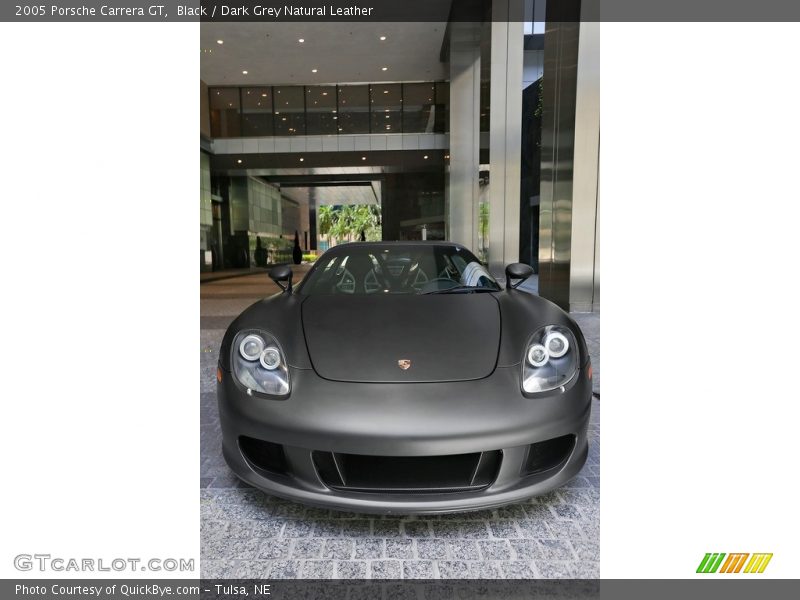 Black / Dark Grey Natural Leather 2005 Porsche Carrera GT