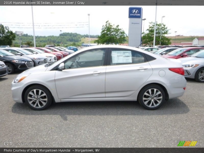 Ironman Silver / Gray 2016 Hyundai Accent SE Sedan