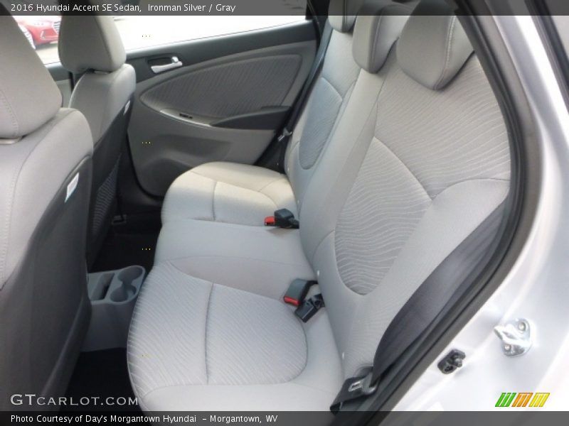 Ironman Silver / Gray 2016 Hyundai Accent SE Sedan
