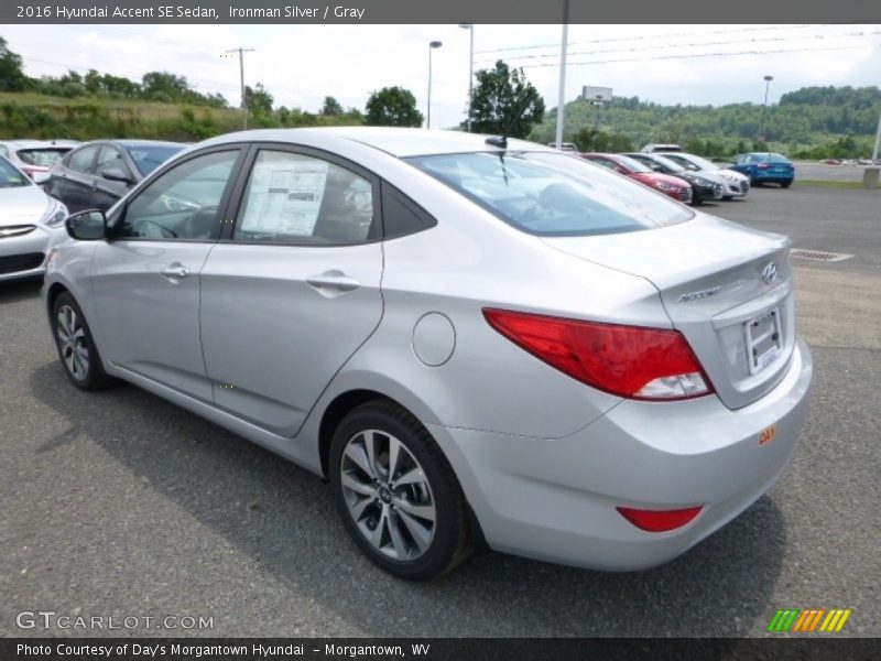 Ironman Silver / Gray 2016 Hyundai Accent SE Sedan