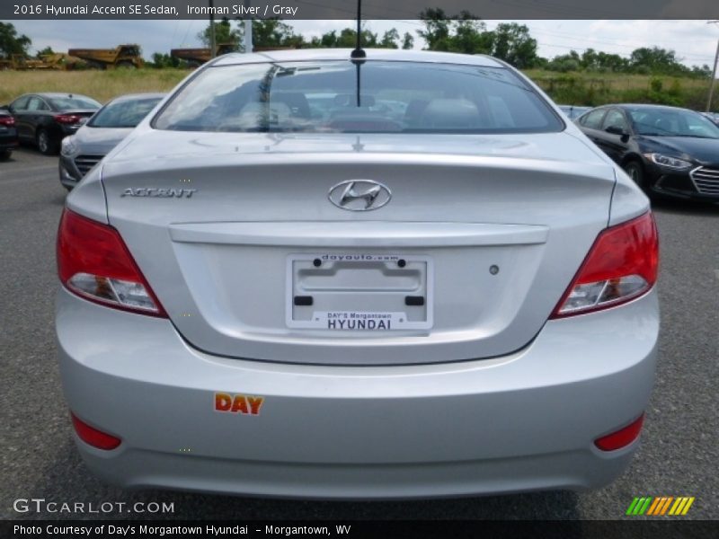 Ironman Silver / Gray 2016 Hyundai Accent SE Sedan