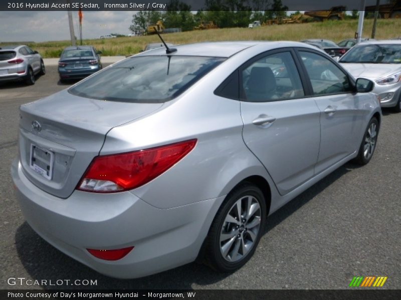 Ironman Silver / Gray 2016 Hyundai Accent SE Sedan