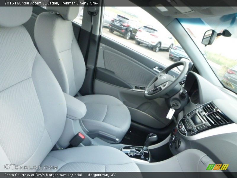 Ironman Silver / Gray 2016 Hyundai Accent SE Sedan