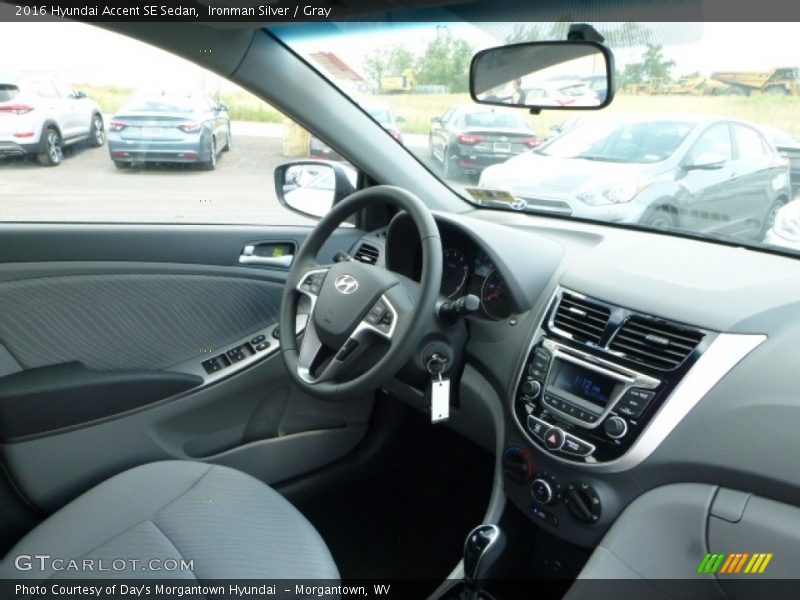 Ironman Silver / Gray 2016 Hyundai Accent SE Sedan