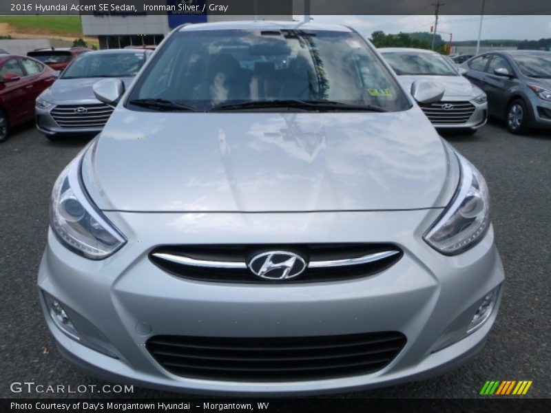 Ironman Silver / Gray 2016 Hyundai Accent SE Sedan