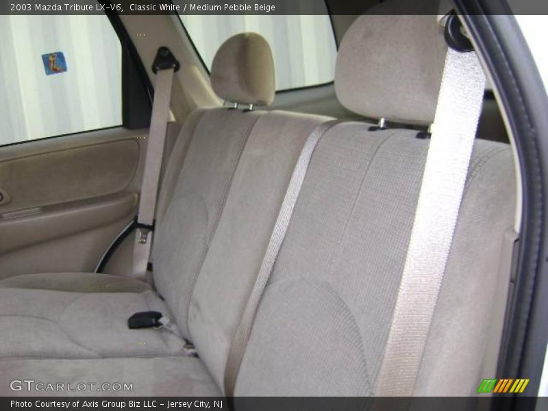 Classic White / Medium Pebble Beige 2003 Mazda Tribute LX-V6