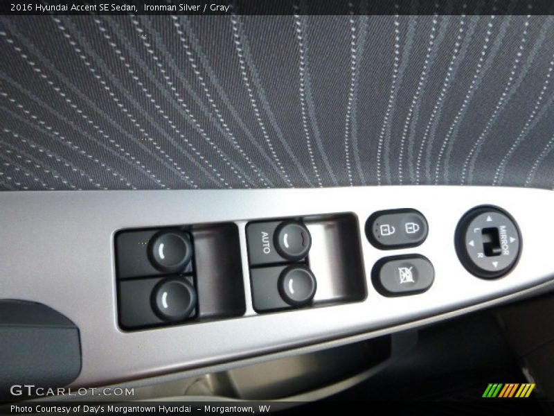 Ironman Silver / Gray 2016 Hyundai Accent SE Sedan