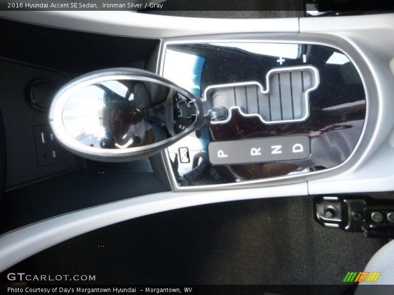Ironman Silver / Gray 2016 Hyundai Accent SE Sedan