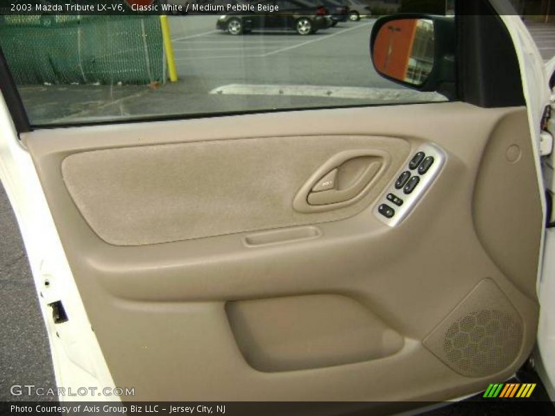 Classic White / Medium Pebble Beige 2003 Mazda Tribute LX-V6