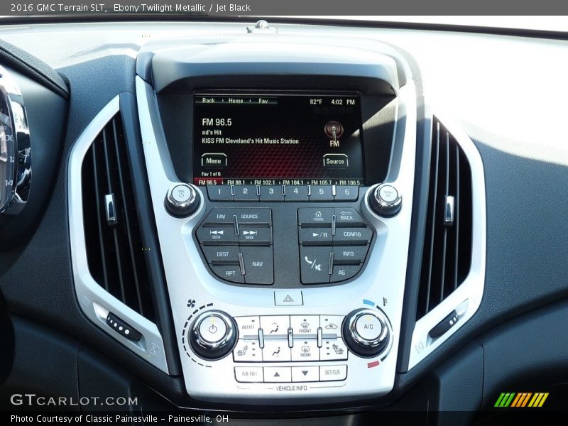 Ebony Twilight Metallic / Jet Black 2016 GMC Terrain SLT