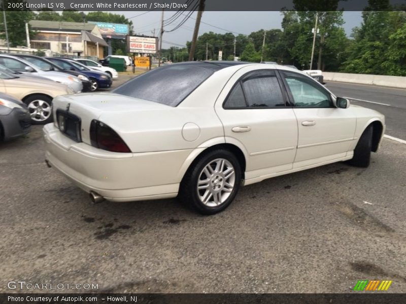 Ceramic White Pearlescent / Shale/Dove 2005 Lincoln LS V8