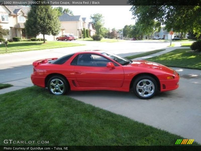 Monza Red / Black 1992 Mitsubishi 3000GT VR-4 Turbo Coupe